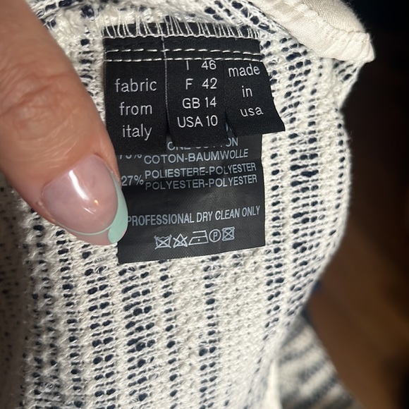 Derek lam textured top size 10 - Picture 6 of 10